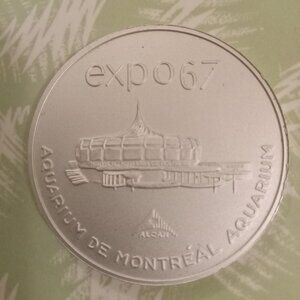 Expo 67 token aquarium de Montréal